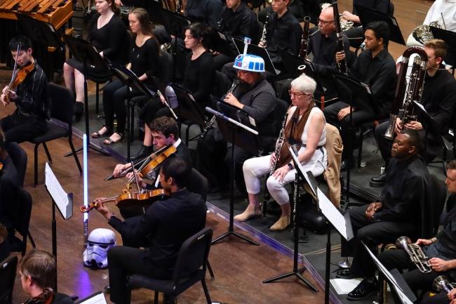  College Symphony Orchestra performs Star Wars 